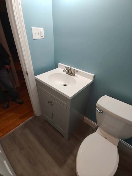 Bathroom renovation in Belleville